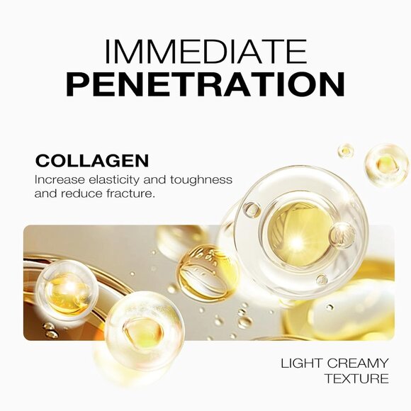 3.38floz 100ml Collagen Hair Treatment Deep Repair Conditioning Argan Oil Collag - Picture 11 of 12